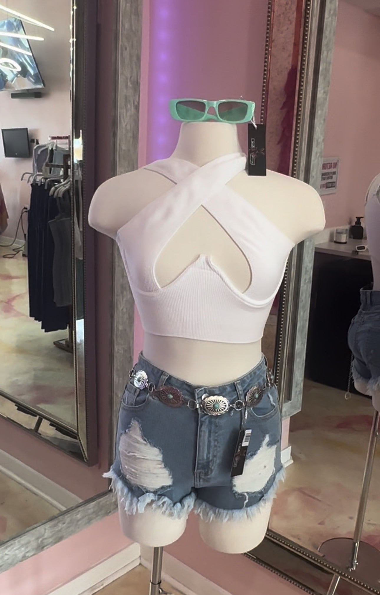 Baja Beach | Denim Shorts