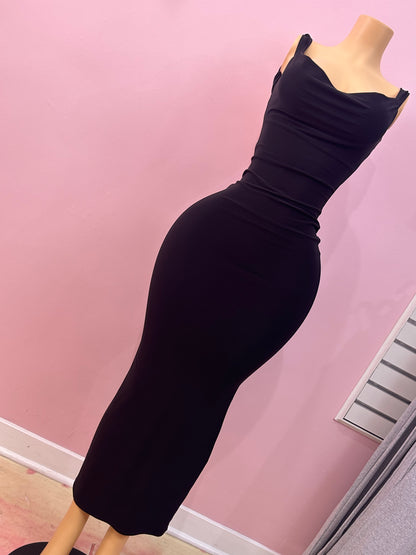 Satin Black | Dress