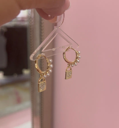 Lock It | Earrings